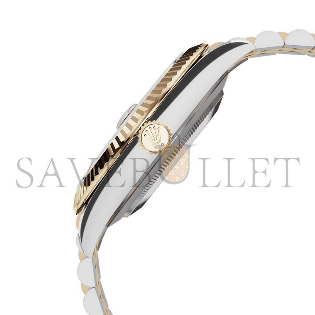 R*l*x datejust 41 oyster, 41 mm, oystersteel and yellow gold watch 126333-0014